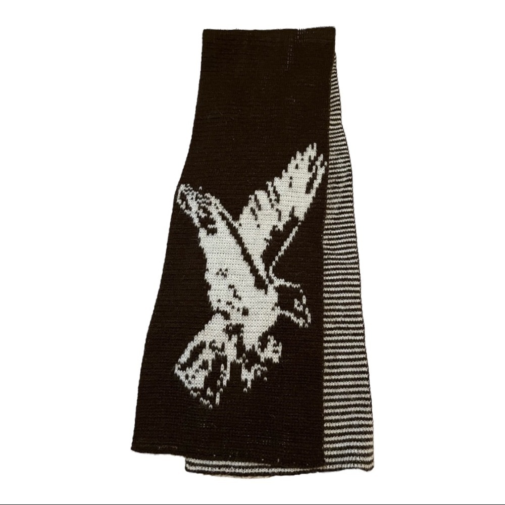 Hand made eagle scarf